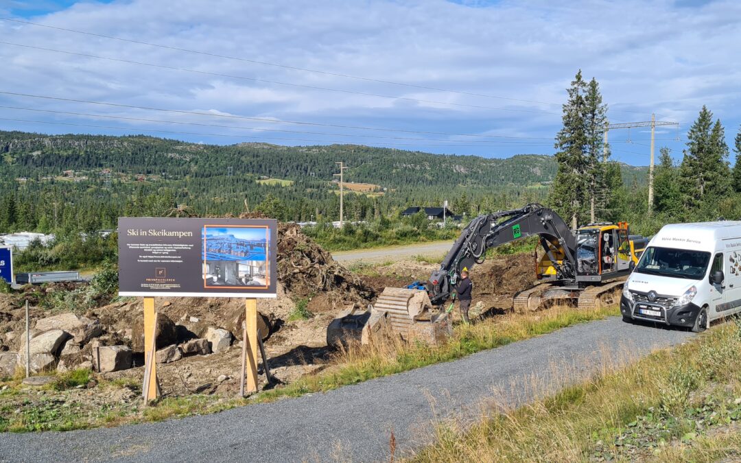 Nå er byggingen i gang